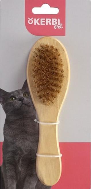 Produktbild Kerbl Naturhaarbürste (Katze, Hund)