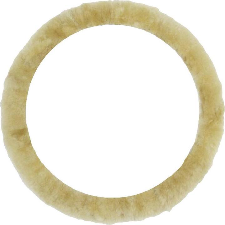 Produktbild IWH Lenkradbezug (L x B x H) 350 x 350 x 40 mm Echtes Lammfell Beige 35
