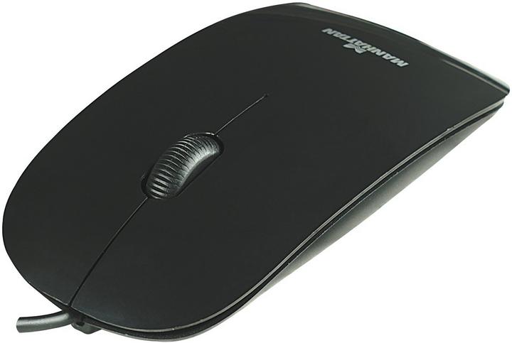 Actual product image Manhattan Optical Slim Mouse (Cable)