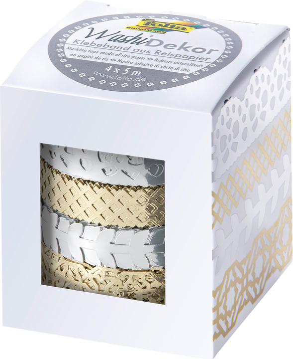 Actual product image Folia Washi decor lace border set