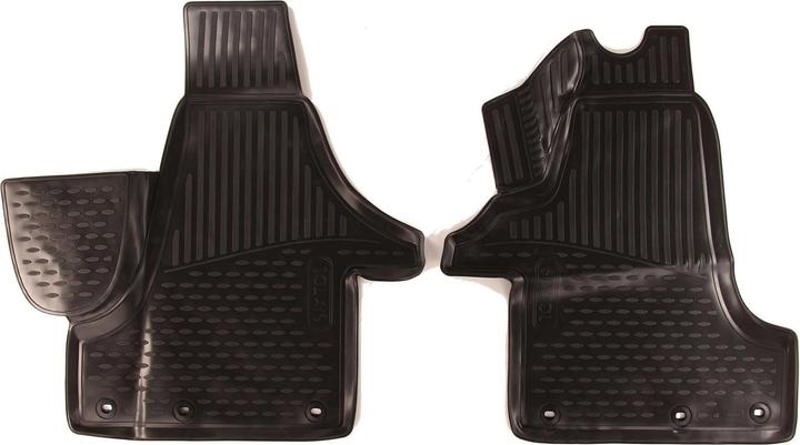 Sixtol 3D Tapis caoutchouc VOLKSWAGEN Transporter (T6), 2015->, VAN, (Europe), 2pcs