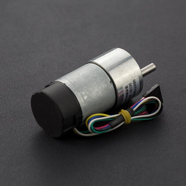 Produktbild DFRobot 12V 251RPM 18Kg*cm DC Getriebemotor mit Encoder