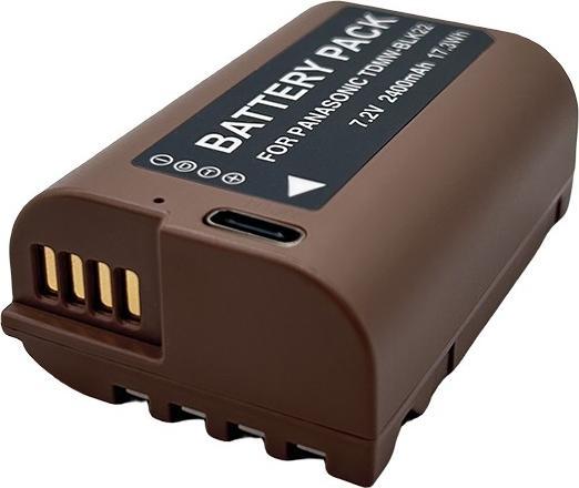 Produktbild Acconic Akku mit USB-C Input für Panasonic DMW-BLK22E DMW-BLK22 DC-S5 G9 GH5 GH5S GH6 (Kamera Akku)
