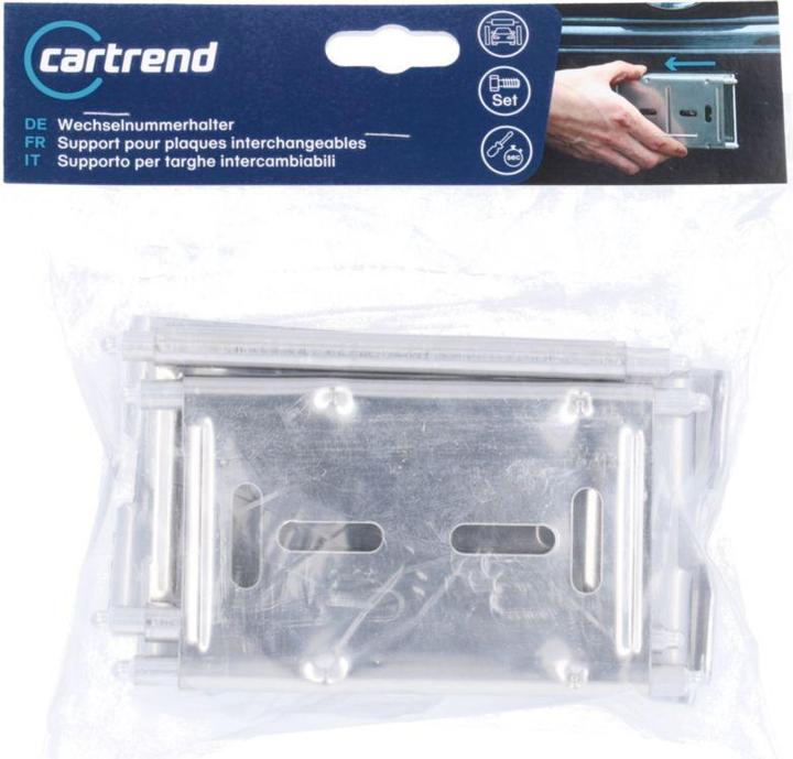 Produktbild Cartrend Wechselnummerhalter (Front + Heck)