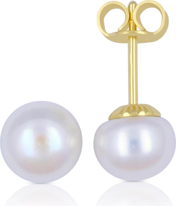 Muau Ohrstecker (750/18 K Gelbgold)