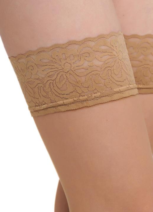 Immagine prodotto Giulia Emotion 20 Calze autoreggenti, colore daino, taglia 42-46 (20 DEN, 42 - 46)