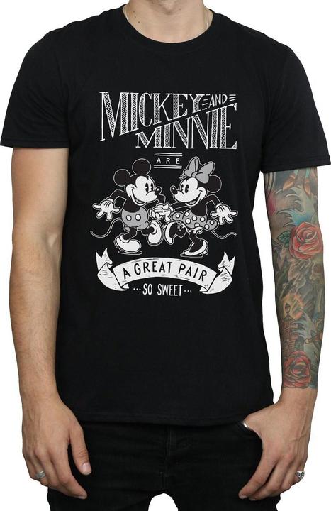 Immagine prodotto Disney Mickey And Minnie Mouse Great Pair Maglietta Uomo (XL)