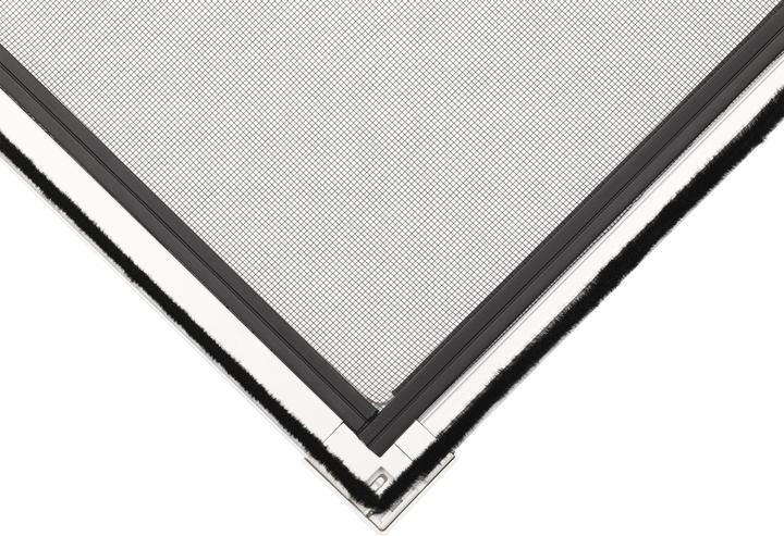Produktbild tesa FALT Insektenschutz für Fenster, grössenverstellbarer Alu-Rahmen, faltbar (140 x 140 cm)
