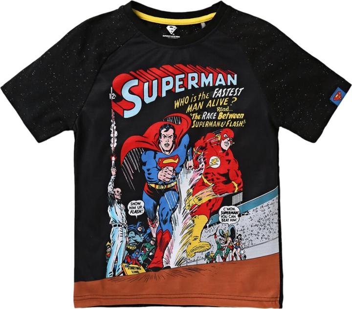 Superman TShirt Jungen Raglanärmel