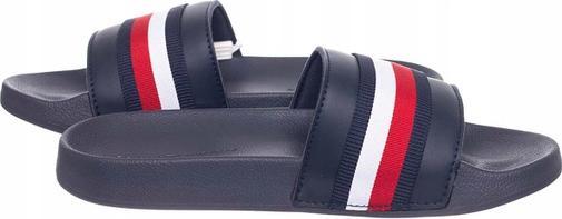 Tommy Hilfiger Corporate Web Detail Slide Flip-Flops für Damen (36)