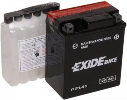 Exide Agm Ytx7l-Bs (12 V, 6 Ah, 100 A)