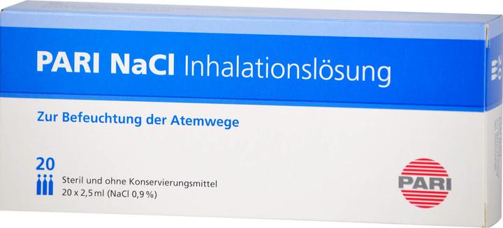 Actual product image PARI NaCl 0.9 % Inhalationslösung