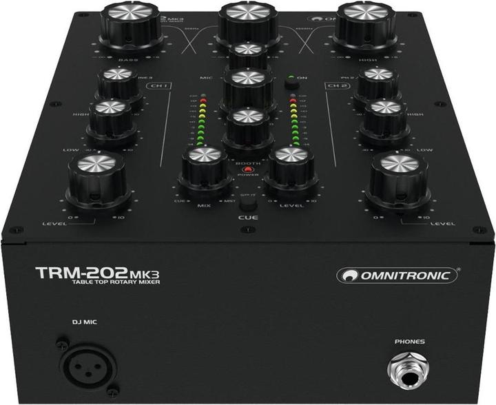 Image du produit Omnitronic Trm-202 Mk3 (Mélangeur de combat)