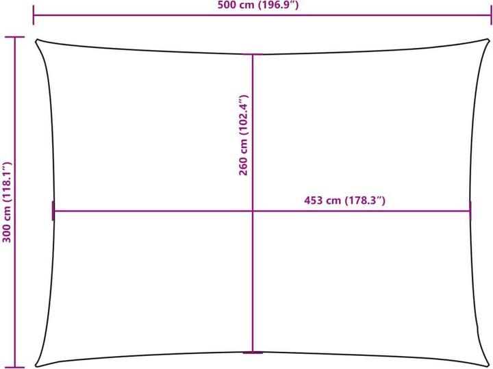 Actual product image VidaXL Awning (300 x 600 cm)