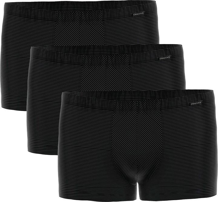 Produktbild Ammann Boxershort Casual Bequem sitzend Cotton & More Retro Short 3P (4XL, 3er Pack)
