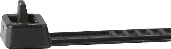 Image du produit kaiserkraft Serre-câbles réutilisables, lot de 25, L x l 196 x 4,8 mm, noir, à partir de 4 (Serre-câbles en plastique, 196 mm, 25 pcs)