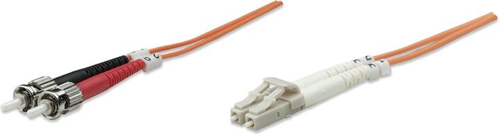 Actual product image Intellinet Fiber optic connection cable LC/ST Multimode OM1 (CAT6, 2 m)