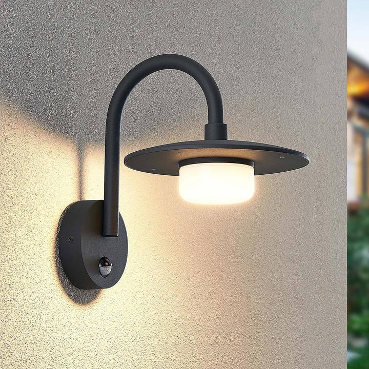 Produktbild Lucande Zamalino Aussenwandleuchte mit Sensor (GX53, IP44)