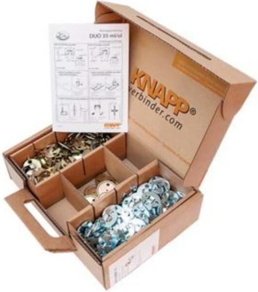 Knapp Sliding connector starter set DUO 35 (Suspension connector, 1 pcs.)