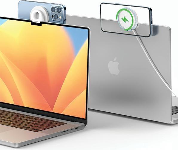 Produktbild Sodi Uchwyt indukcyjny do MacBooka BM-300 biały/white MagSafe (Apple)