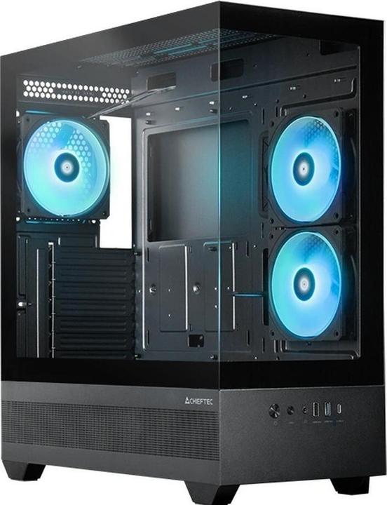Chieftec PC-Gehäuse GT-01B-OP Schwarz (ATX, Mini-ITX, mATX)