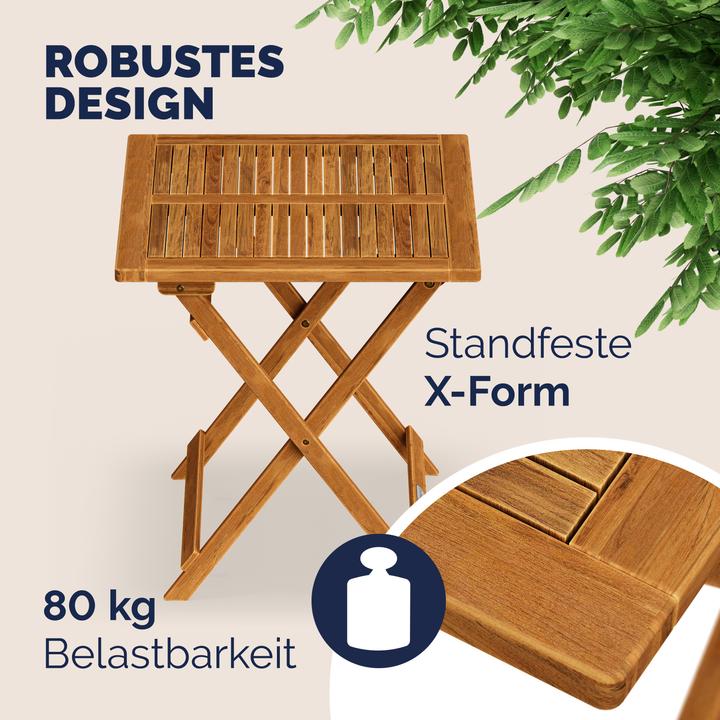 Image du produit Casaria Table de jardin (70 cm)