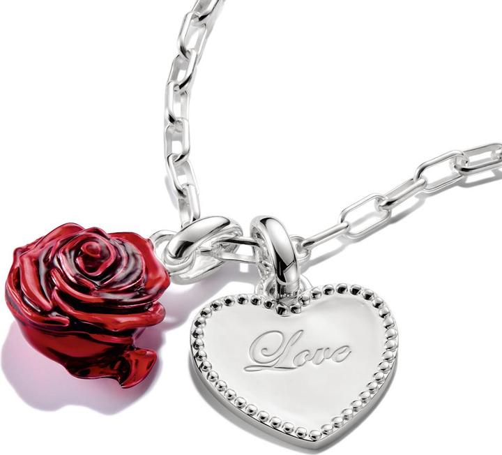 Immagine prodotto Thomas Sabo Charm-Anhänger Love Herz Connect Silber (Argento 925)