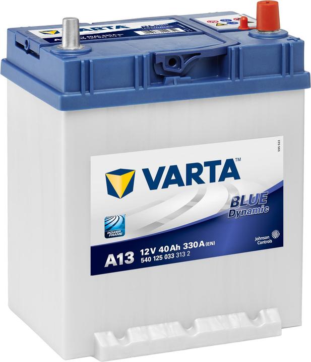 Actual product image Varta Blue Dynamic A13 (12 V, 40 Ah, 330 A)