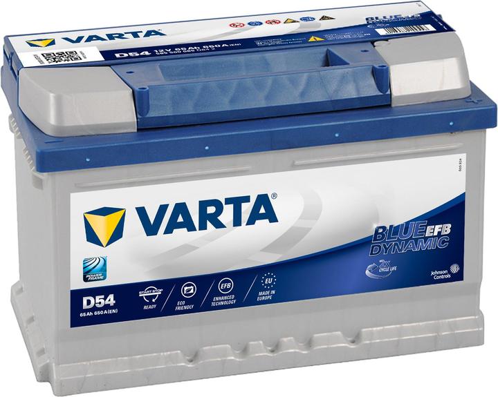 Immagine prodotto Varta Blue Dynamic EFB D54 (12 V, 65 Ah, 650 A)