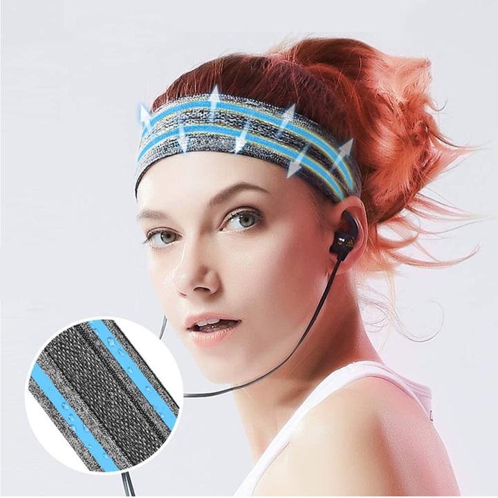 Immagine prodotto Hurtel Cerchietto in tessuto elastico per running fitness rosa