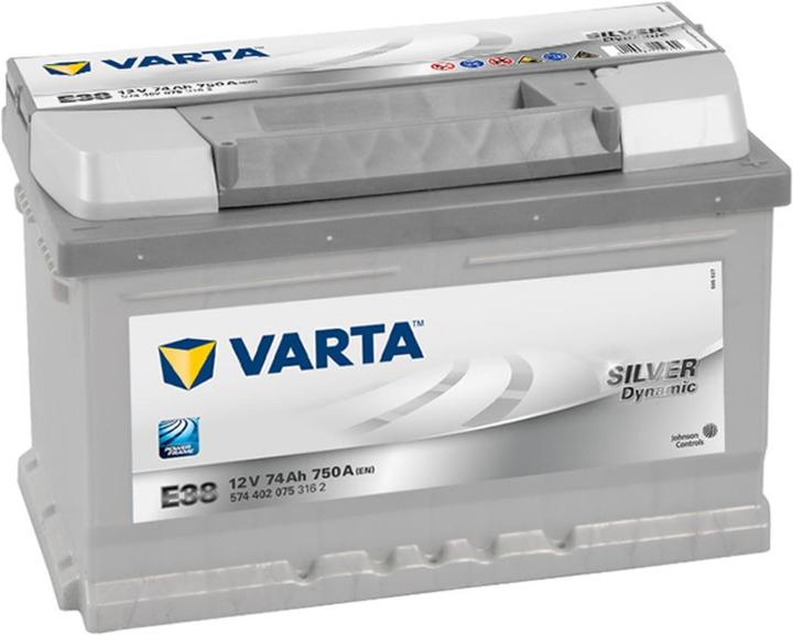 Produktbild Varta Silver Dynamic E 38 (12 V, 74 Ah, 750 A)