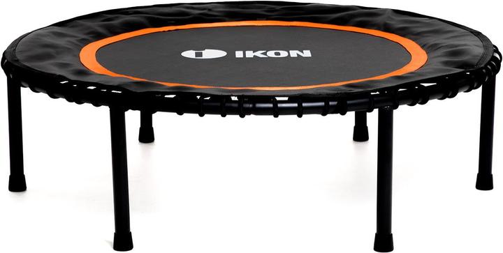Produktbild IKON Trampolin Premium schwarz orange 200kg (114 cm)