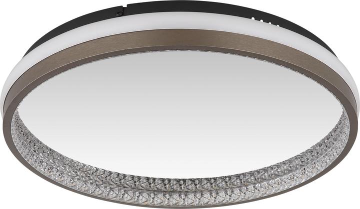 Produktbild Globo Deckenleuchte Metall Schwarz Matt, 1xled