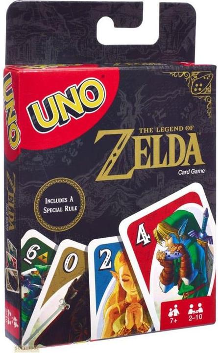 Produktbild Mattel The Legend of Zelda UNO Kartenspiel European Exclusive