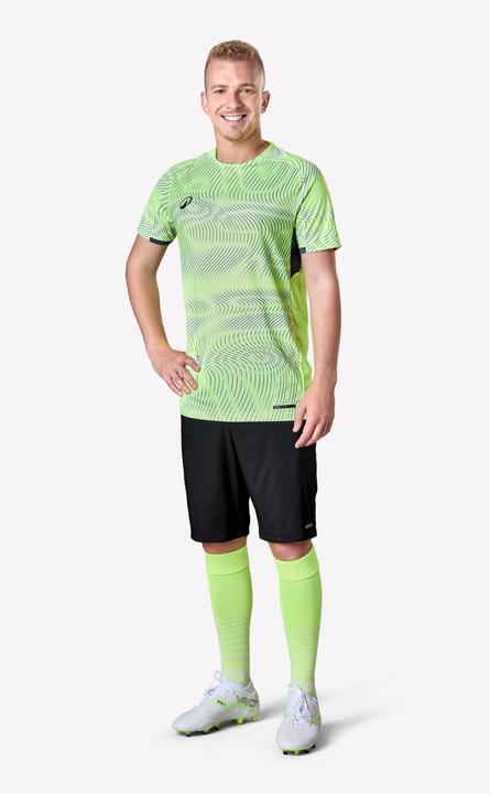Produktbild Kipsta Damen/Herren Fussball Trikot kurzarm - VIRALTO Wave gelb/grau (XL)