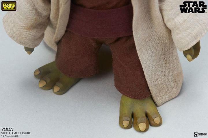 Produktbild Sideshow Star Wars The Clone Wars figurine 1/6 Yoda 14 cm