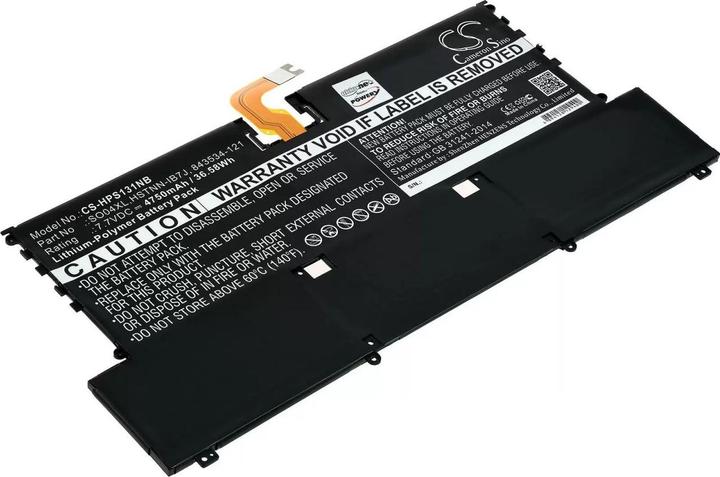 Actual product image AccuCell Battery HP Spectre 13-v000na, 13-v000ng, type SO04XL and others (note connector type!) (4750 mAh)
