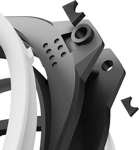 Actual product image Antec Prizm X 120 ARGB 3+C Computer Case Air cooler 12 cm Black 3 pc(s) (120 mm, 3 x)