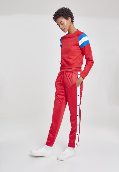 Produktbild Urban Classics Ladies Sleeve Stripe Crew (5XL)