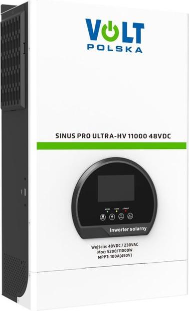 Produktbild No Name Solar-Wechselrichter SINUS PRO ULTRA-HV 11000 48/230V (5200/11000W) + 100A MPPT (450V) NETZUNABHÄNGI