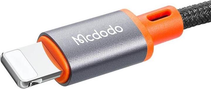 Productafbeelding Mcdodo CA-0780 Lightning naar 3,5mm AUX mini jack kabel, 1,2m (zwart) (1.20 m, Bliksem, 3,5 mm aansluiting (AUX))