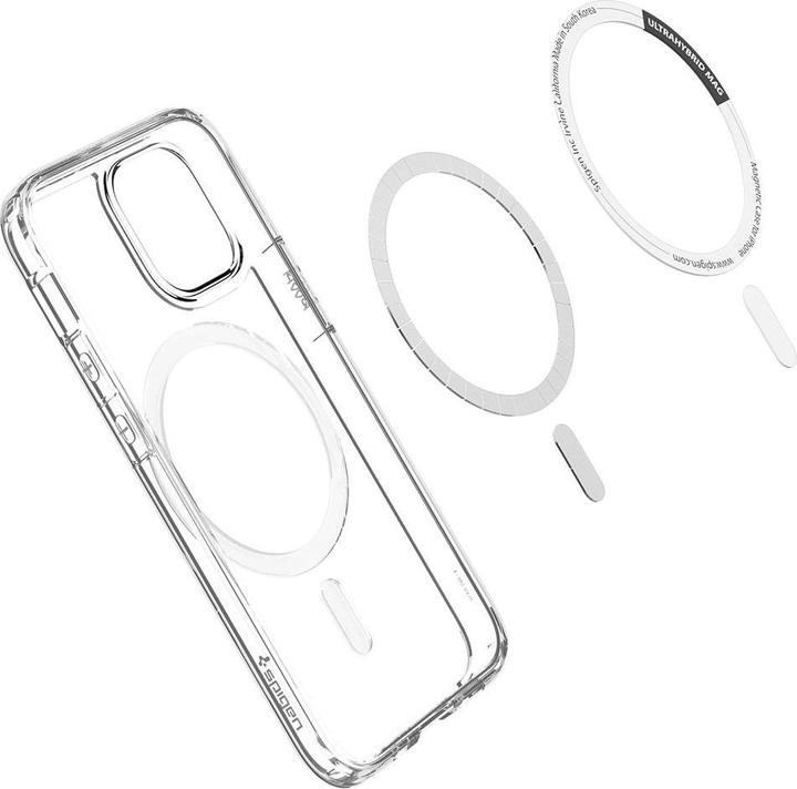 Produktbild Spigen Crong ULTRA HYBRID MAG SAFE IPHONE 12 MINI Baltas (Apple iPhone 12 mini)