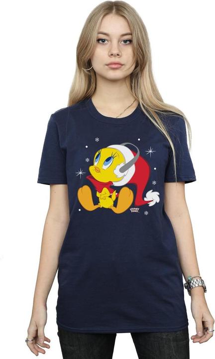 Image du produit Looney Tunes - T-shirt CHRISTMAS TWEETY - Femme (L)