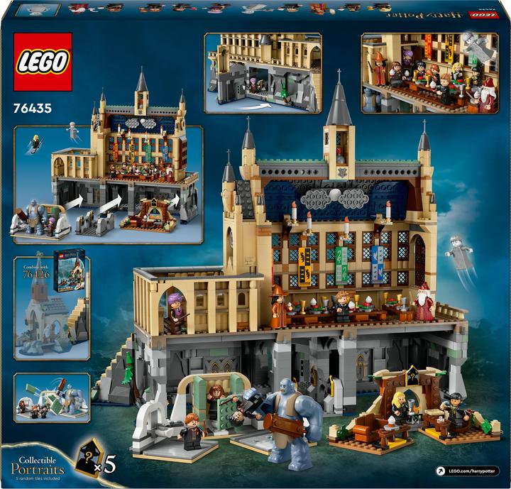 Actual product image LEGO 76435 Hogwarts Castle™: The Great Hall (76435, LEGO Harry Potter)