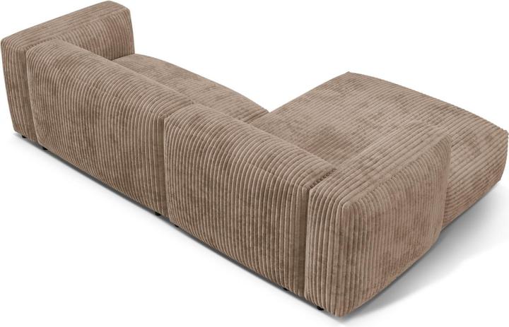 Actual product image Micadoni Modular Left Corner Sofa, "Martina", 2 Seats, 283x176x75 Made in Europe (Corner sofa)