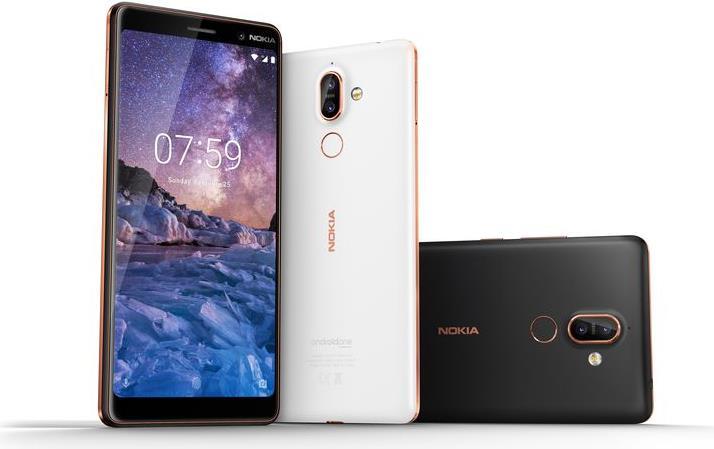 Produktbild Nokia 7 Plus (64 GB, Black, 6", Hybrid Dual SIM, 12 Mpx, 4G)