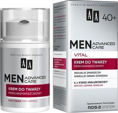 Actual product image Oceanic AA Men Advanced Care Vital 40+ krem do twarzy przeciwzmarszczkowy 50ml (50 ml)