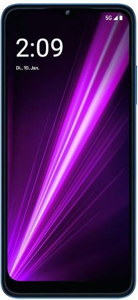 Produktbild Telekom T PHONE 5G Smartphone 64 16.5 cm (6.5 Zoll) Blau Android™ 12 (64 GB, Blau, 6.52", 50 Mpx, 5G)