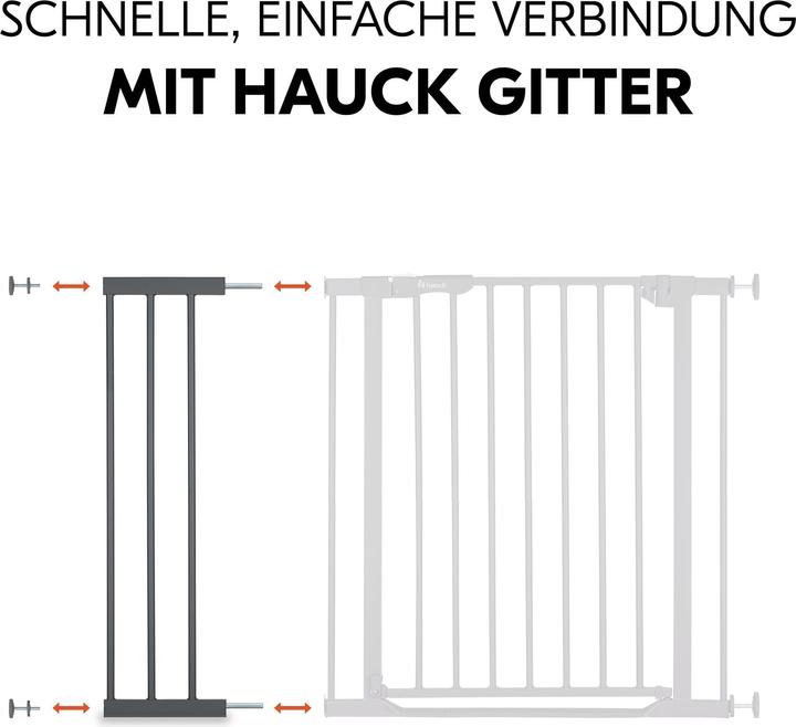 Image du produit Hauck Safety Gate Extension 21 cm Dark Grey​ (21 cm)