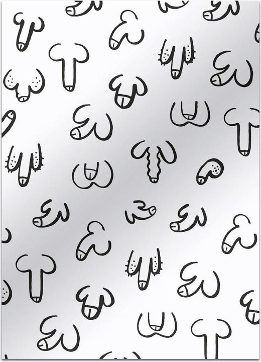 Immagine prodotto Juniqe DICKe Freunde - Persone (Carta da regalo, 3 x)